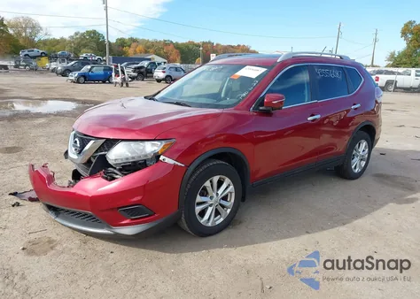 2015 Nissan Rogue Sv z USA, uszkodzony, nr VIN 5N1AT2MV7FC818759